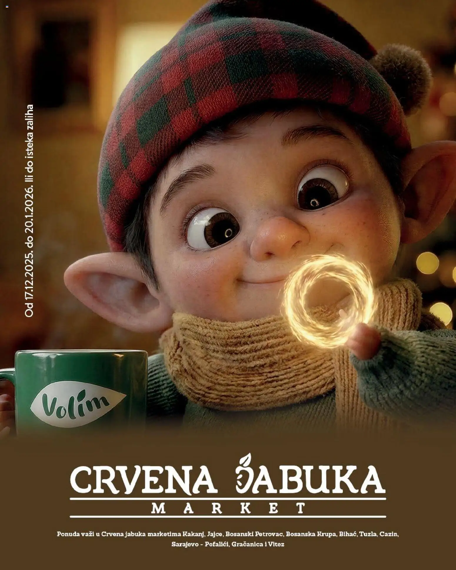 Pregled letka Katalog trgovine Crvena jabuka vrijedi od 17.12.2025