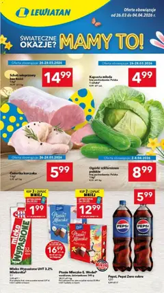 Pogląd gazetki "Lewiatan gazetka - Legnica" ze sklepu Lewiatan ważnej od 26.03.2026