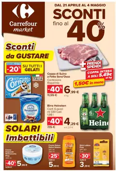 Anteprima dell'opuscolo Carrefour volantino Market - Milano dal negozio Carrefour valido da 21/04/2026