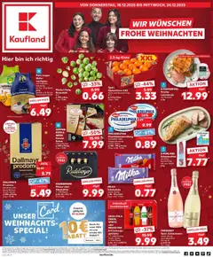 Vorschau von dem Prospekt des Geschäftes Kaufland, gültig ab dem 17.12.2025