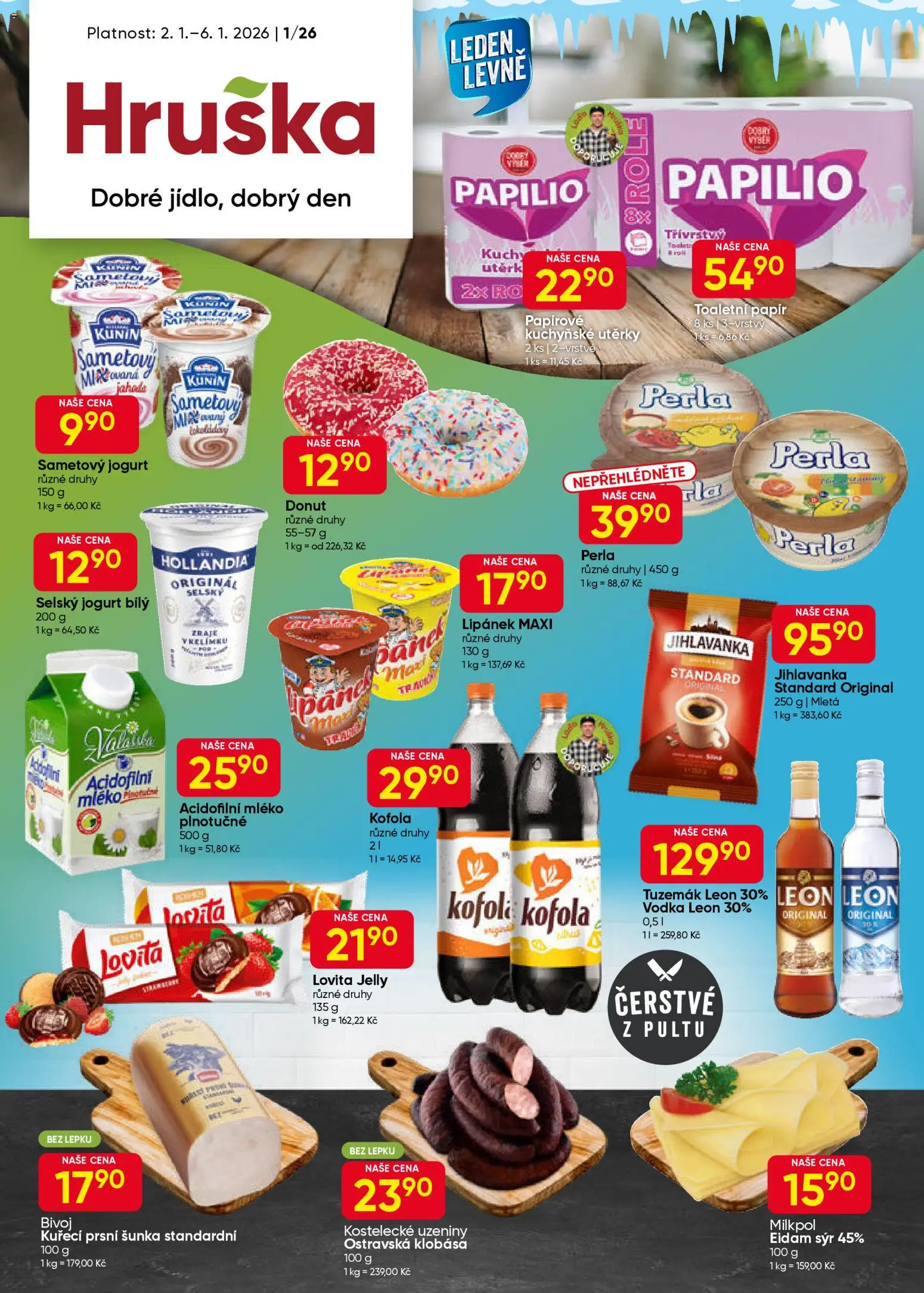 Náhled nabídky: Hruška Leták platný od 01.01.2026
