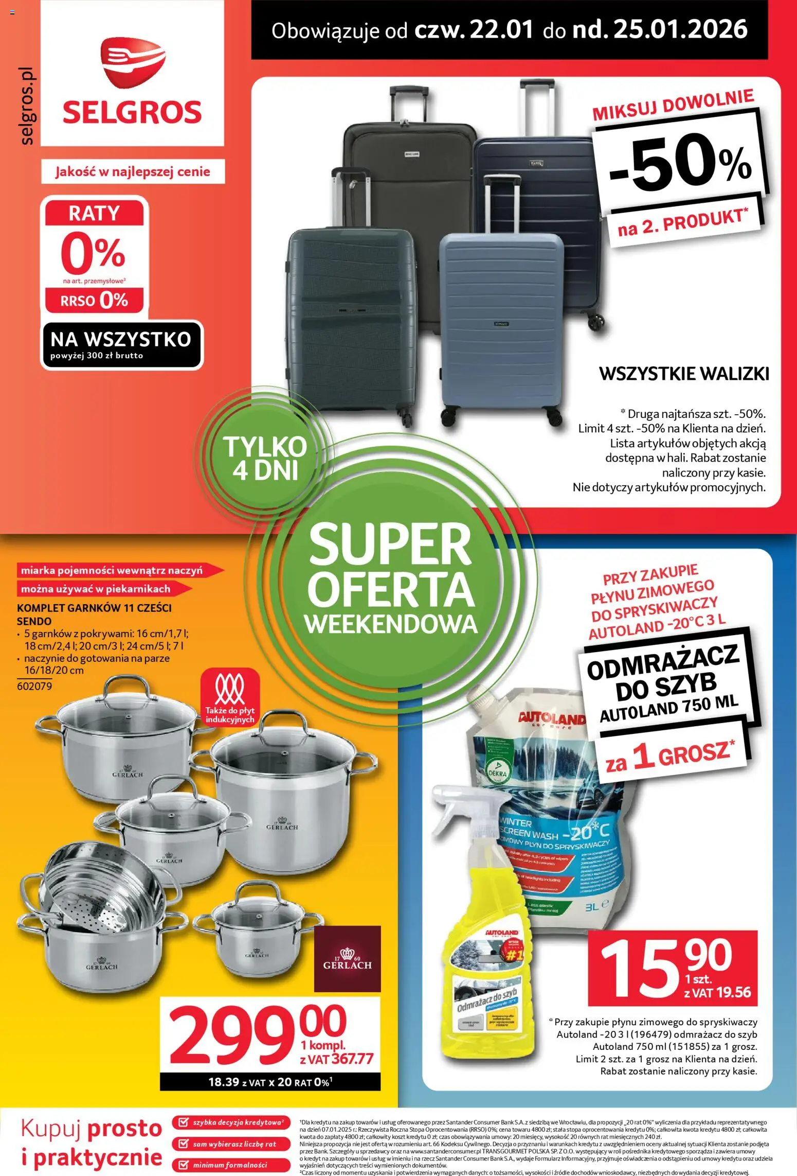 Pogląd gazetki "Oferta weekendowa" ze sklepu Selgros cash&carry ważnej od 22.01.2026