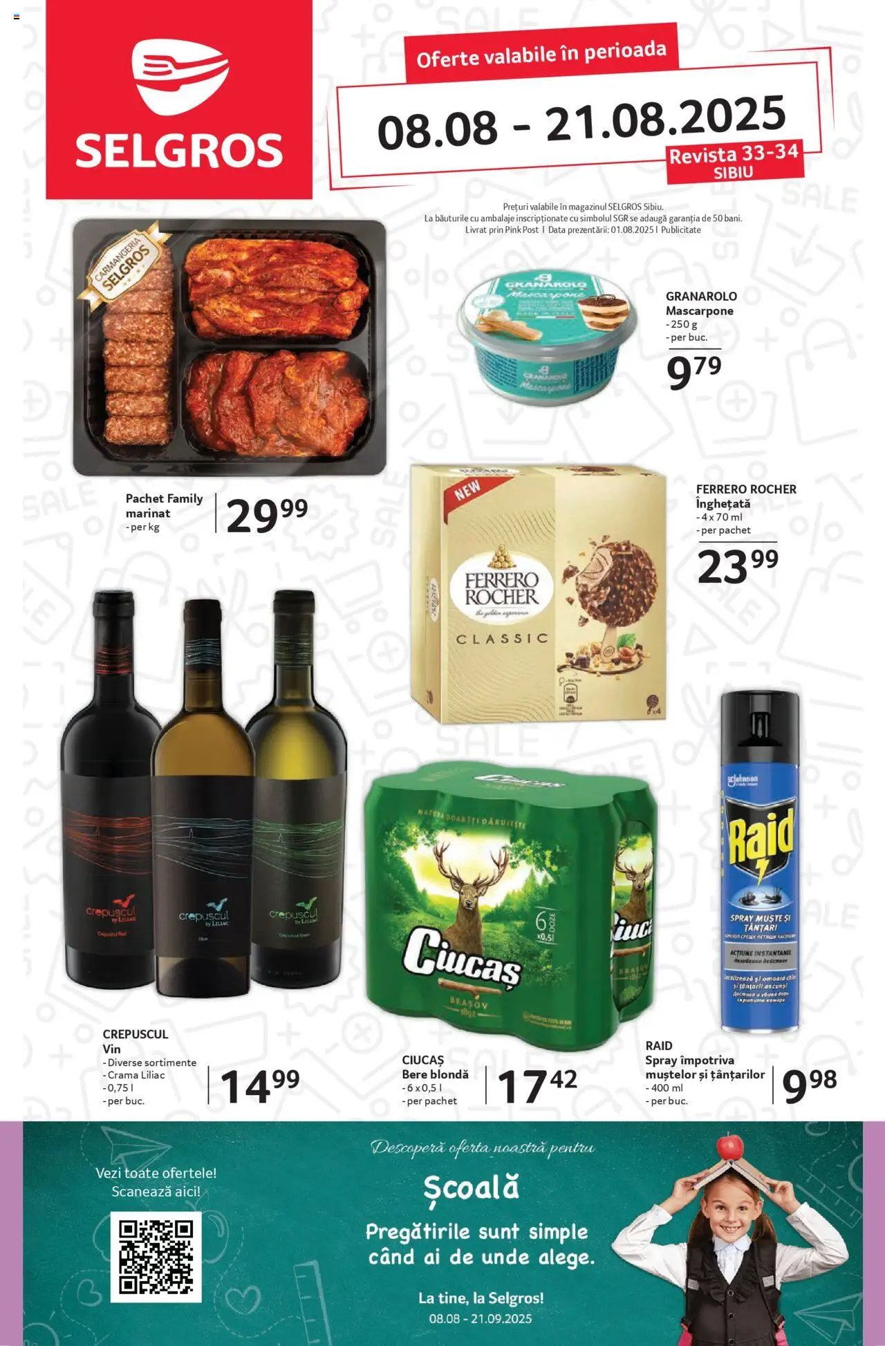 Selgros Catalog - Sibiu de la 08.08.2025 - Pagină 1