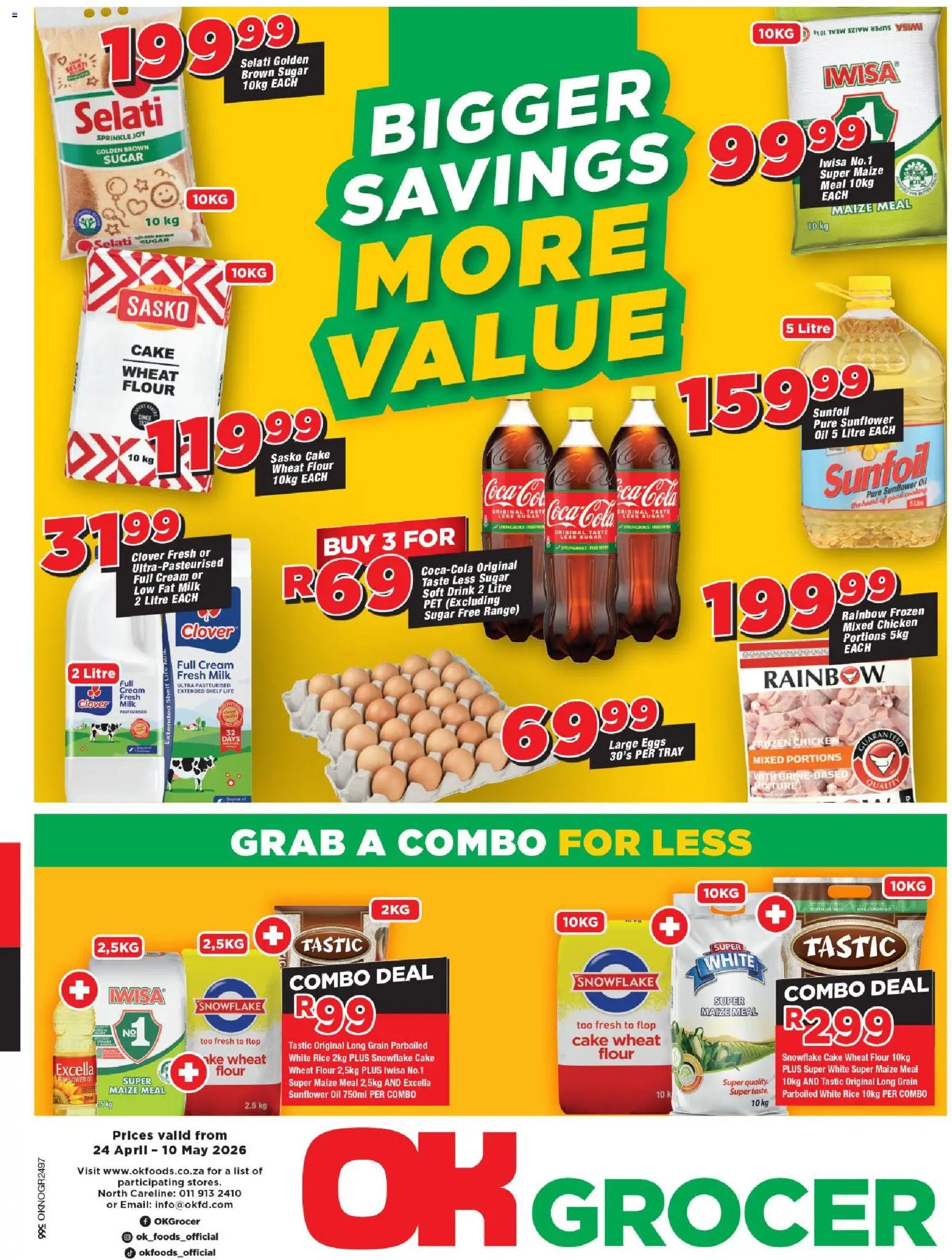 Preview of OK Foods flyer valid from 24/04/2026