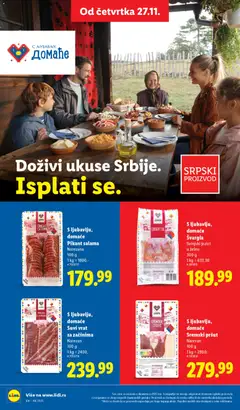 Pregled Lidl kataloga - važi od 27.11.2025 | Strana: 48
