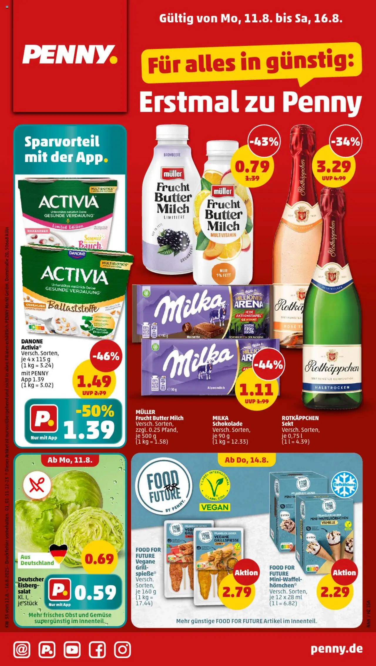Penny Prospekt ab 11.08.2025 - Prospekt