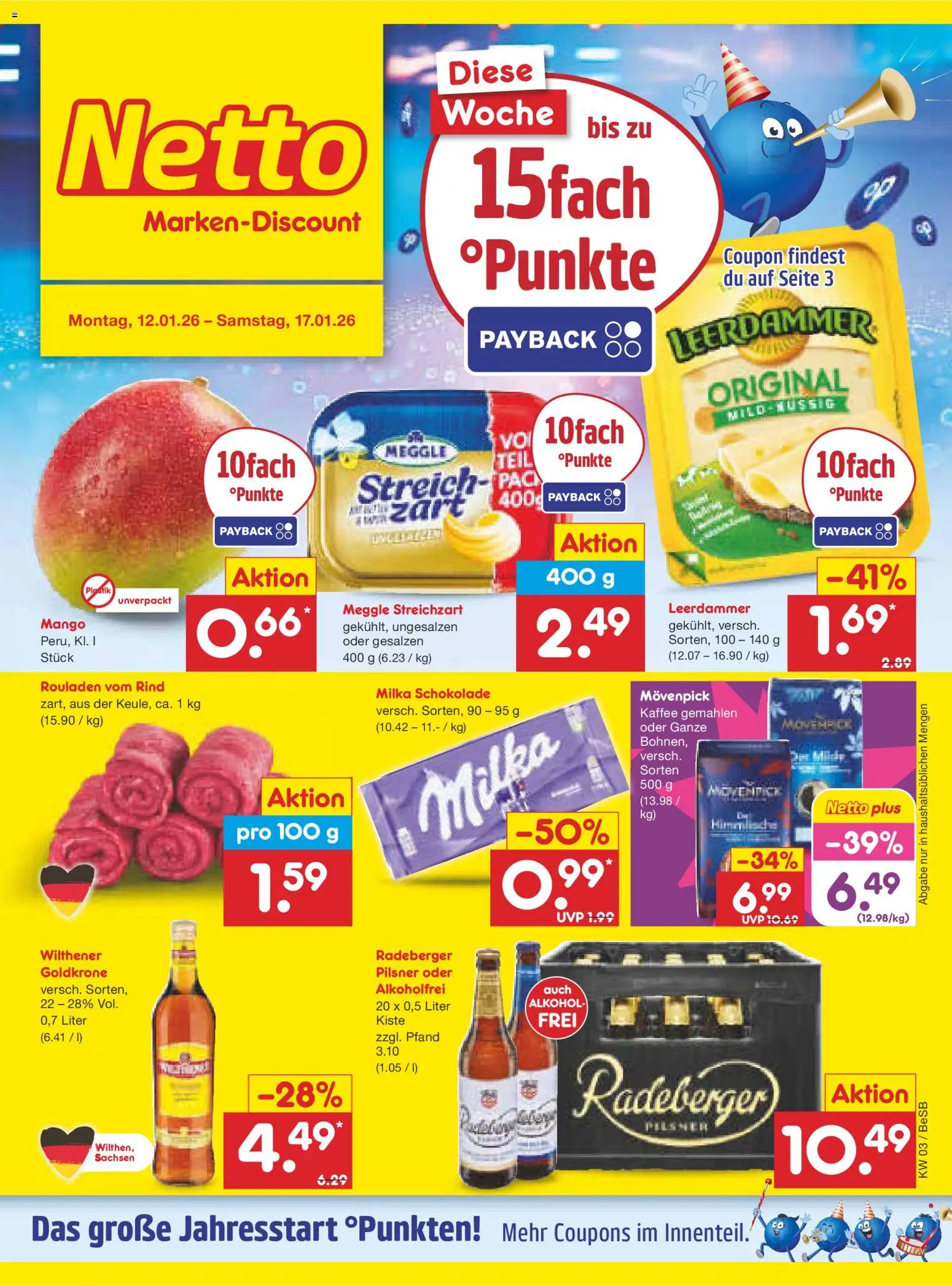 Vorschau von dem Prospekt des Geschäftes Netto Marken-Discount, gültig ab dem 12.01.2026