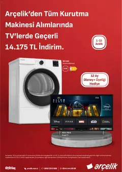 Arçelik Katalog 01.12.2025 - Broşürünün önizlemesi | Strana: 92