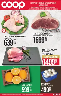 COOP Szolnok - COOP Szolnok akciós újság Hajdúszoboszló megtekintése, amely érvényes 2026.04.23.-től