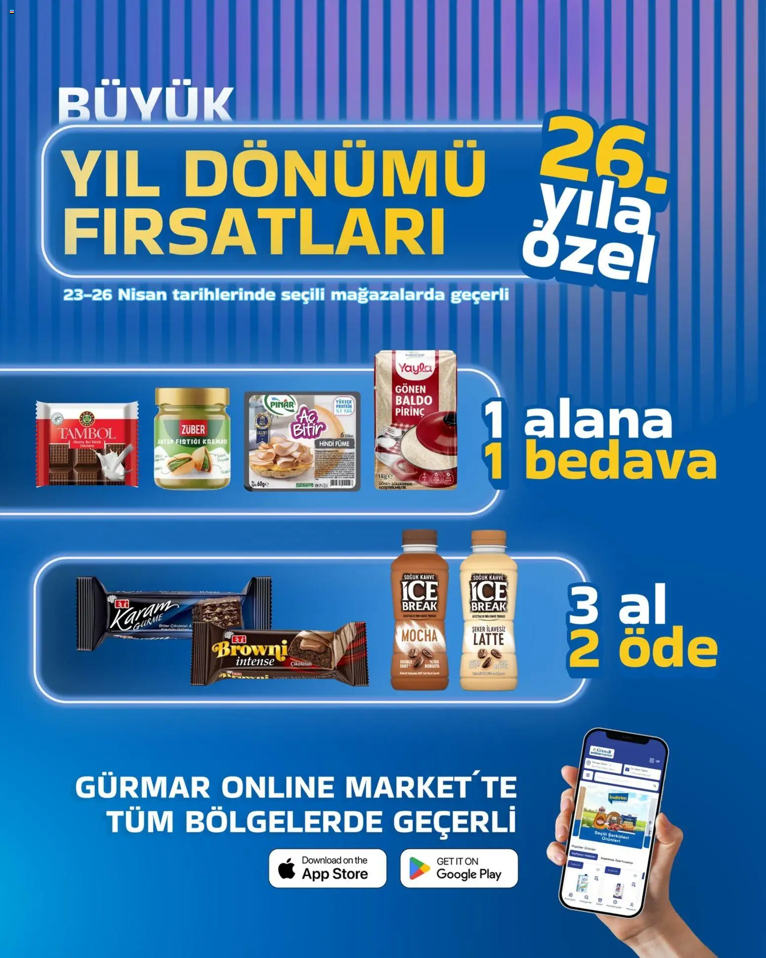 Gürmar Gürmar İndirim 23.04.2026 - Broşürünün önizlemesi