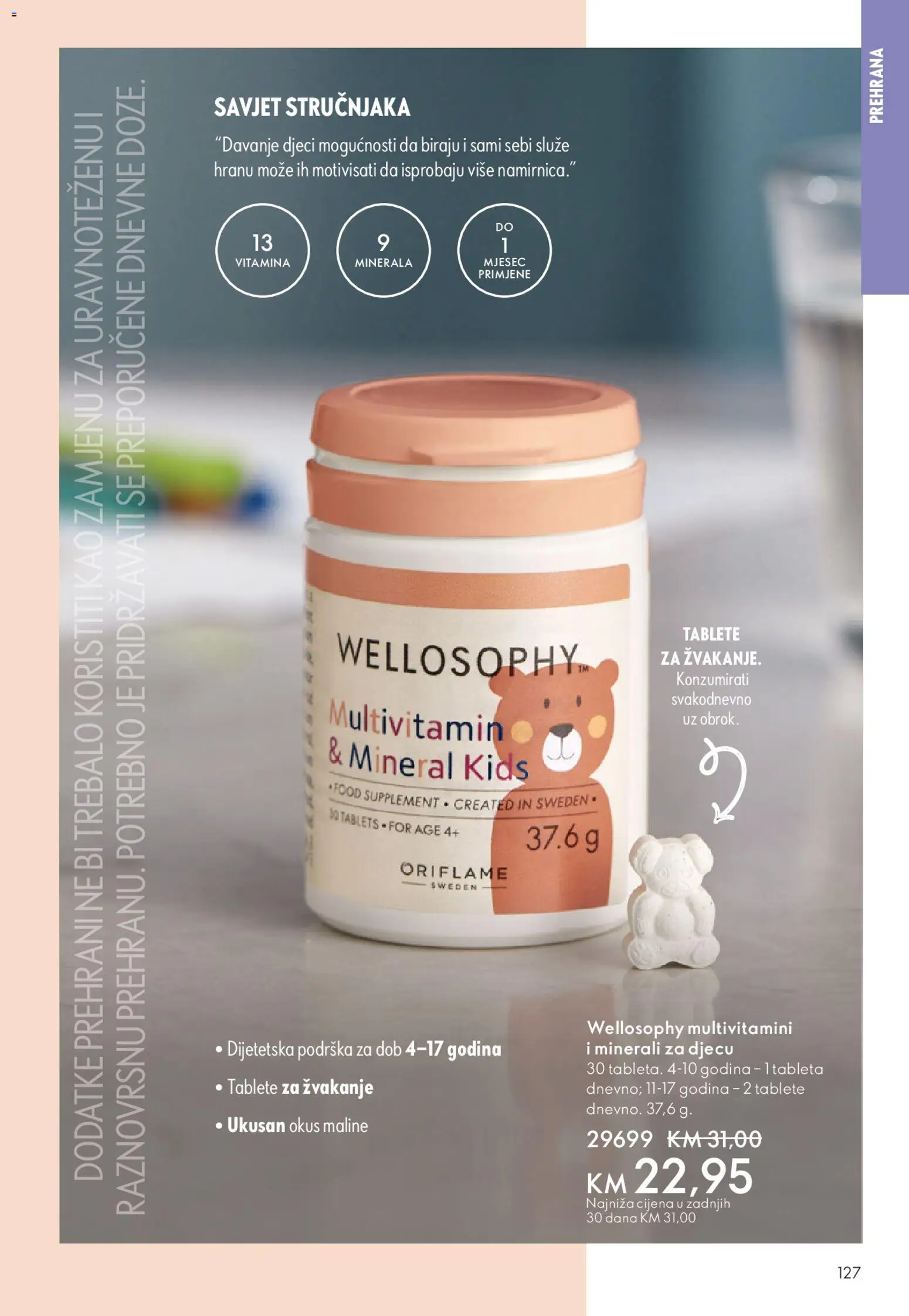 Pregled letka Katalog trgovine Oriflame vrijedi od 2025.11.19