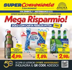 Anteprima dell'opuscolo SuperConveniente volantino Misterbianco dal negozio SuperConveniente valido da 28/04/2026