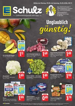 Vorschau von dem Prospekt des Geschäftes Edeka, gültig ab dem 09.03.2026