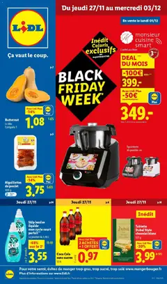 Prévisualisation de Découvrez le catalogue Lidl de la semaine avec plein de bons plans du magasin LIDL formulaire valide 26/11/2025