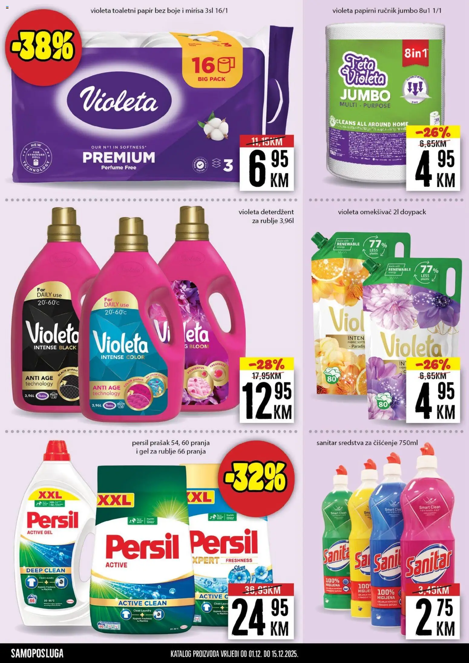 Pregled letka Katalog trgovine Prodex vrijedi od 2025.12.01