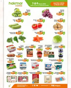 Hakmar Express Hafta Sonu Fırsatları 07.11.2025 - Broşürünün önizlemesi