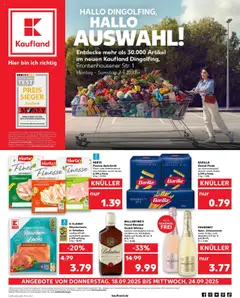 Vorschau von dem Prospekt des Geschäftes Kaufland, gültig ab dem 18.09.2025