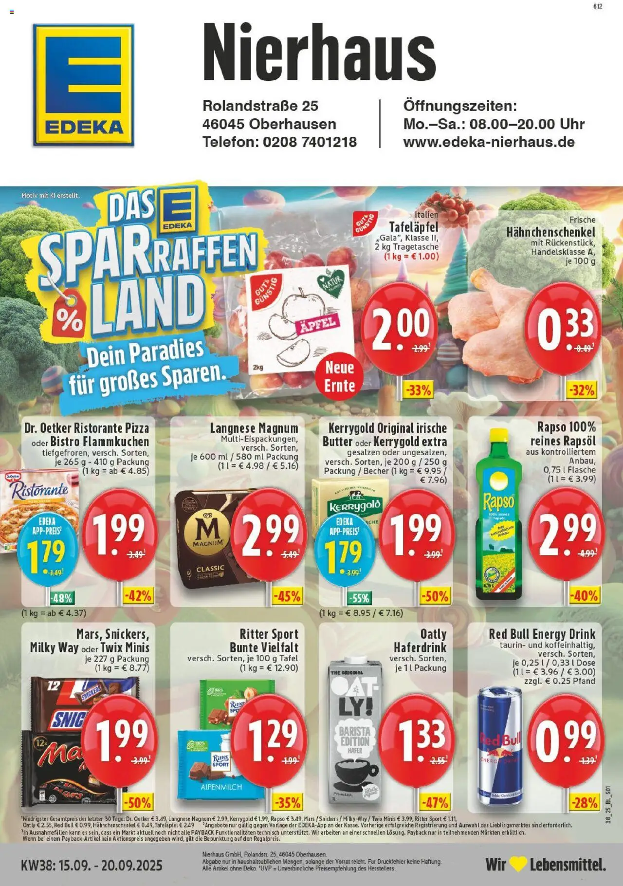 EDEKA Prospekt ab 14.09.2025 - Prospekt Oberhausen Online