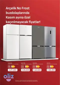 Arçelik Katalog 01.11.2025 - Broşürünün önizlemesi | Strana: 12