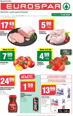 Pogląd gazetki "Eurospar" ze sklepu Spar ważnej od 10.09.2025