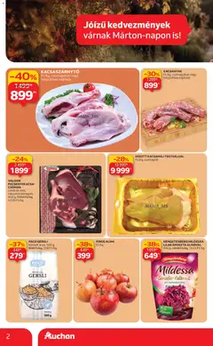 Auchan - Akciós újság Auchan megtekintése, amely érvényes 2025.11.06.-től | Oldal: 2