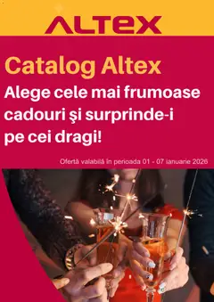 Previzualizarea de cataloage: Altex Catalog nou valabil de la 01.01.2026