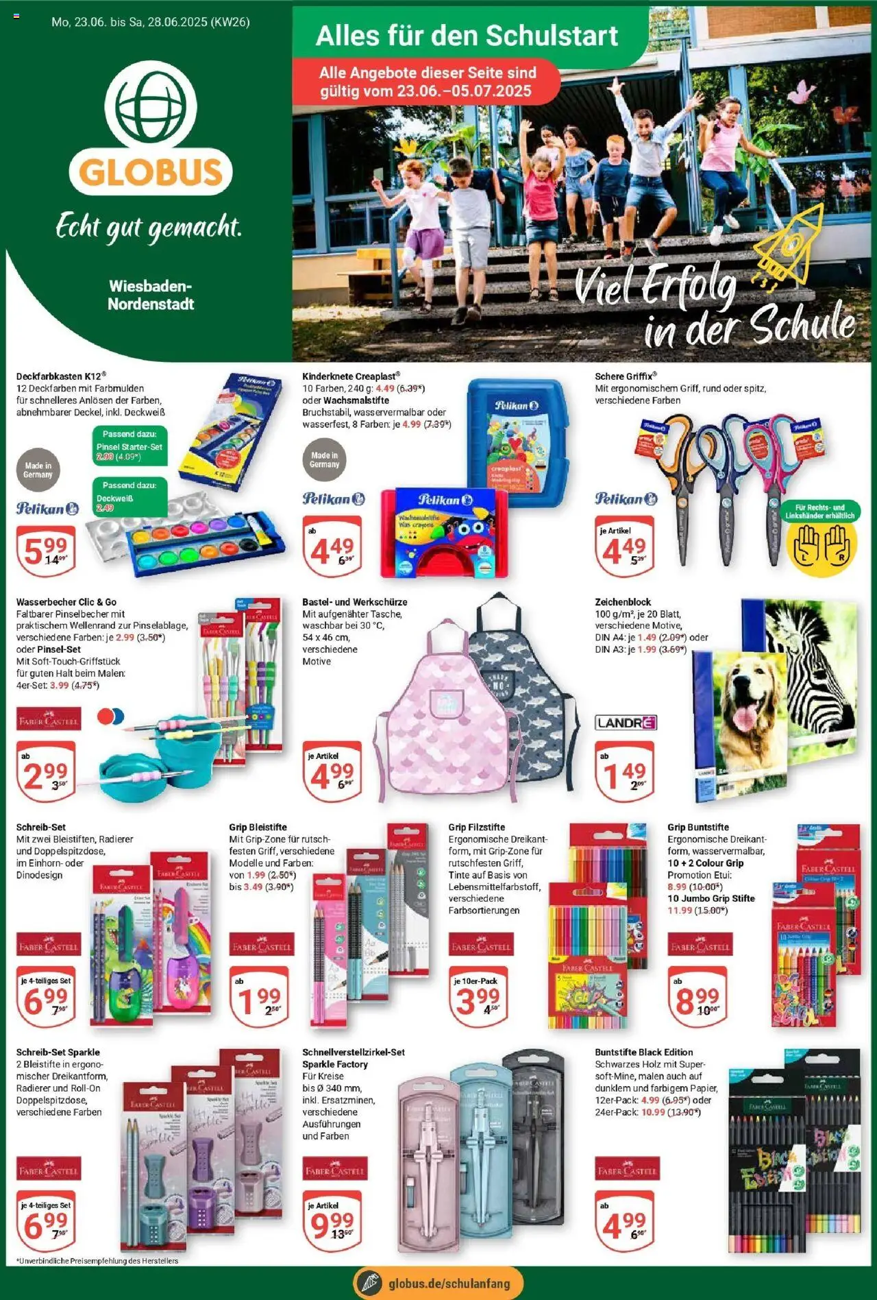 Globus Prospekt ab Montag 22.06.2025 > Prospekt WiesbadenNordenstadt