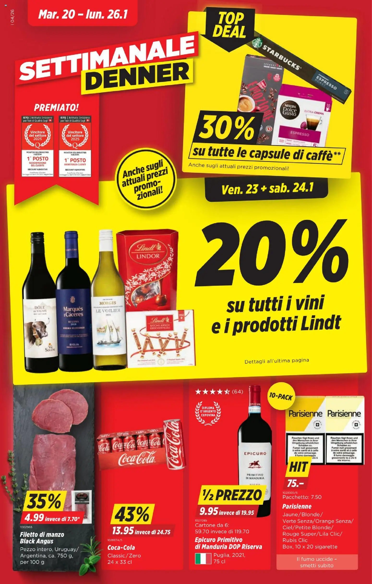 Vorschau des Merkblatts Aktionen IT vom Shop Denner gültig von 20.01.2026 bis 26.01.2026