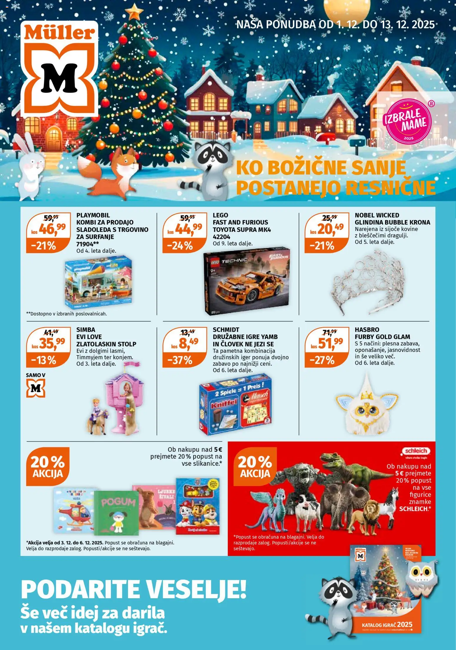 Predogled kataloga iz trgovine Müller veljaven od 01.12.2025