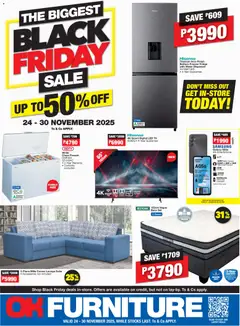 Preview of OK Furniture flyer valid from 24/11/2025
