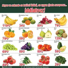 Özkuruşlar Meyve Sebze 07.11.2025 - Broşürünün önizlemesi