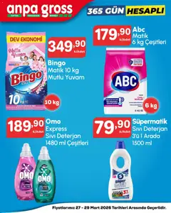 Anpa Gross Anpa Gross İndirim 27.03.2026 - Broşürünün önizlemesi