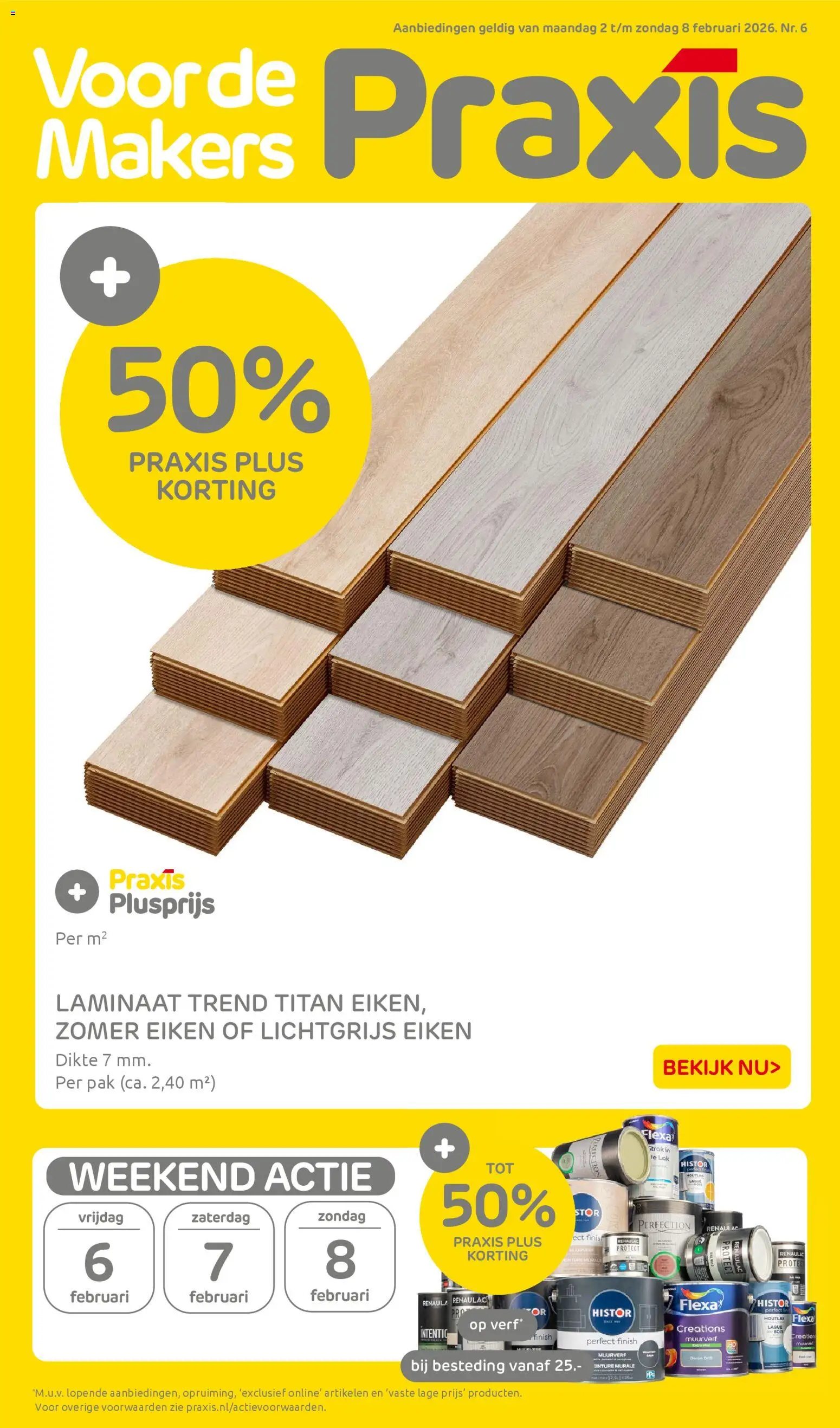 Voorbeeld van Folder van winkel Praxis geldig vanaf 02-02-2026