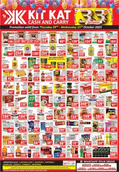 Preview of KIT KAT Cash & Carry flyer valid from 09/10/2025