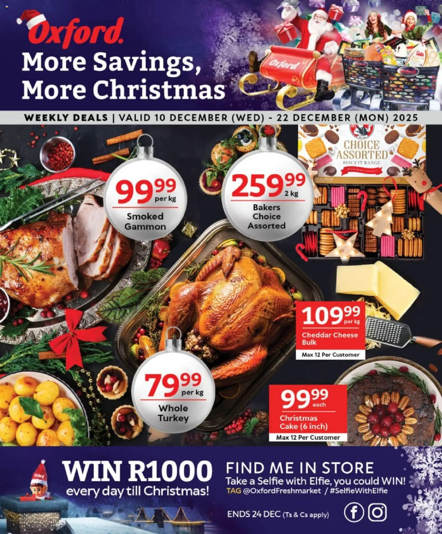 Preview of Oxford Freshmarket flyer valid from 10/12/2025