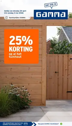 Voorbeeld van GAMMA folder van winkel GAMMA geldig vanaf 28-04-2026