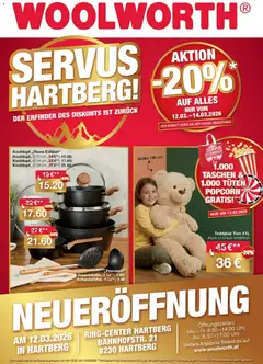 Vorschau der Angebote: Woolworth Woolworth Servus Hartberg! gültig ab 12.03.2026