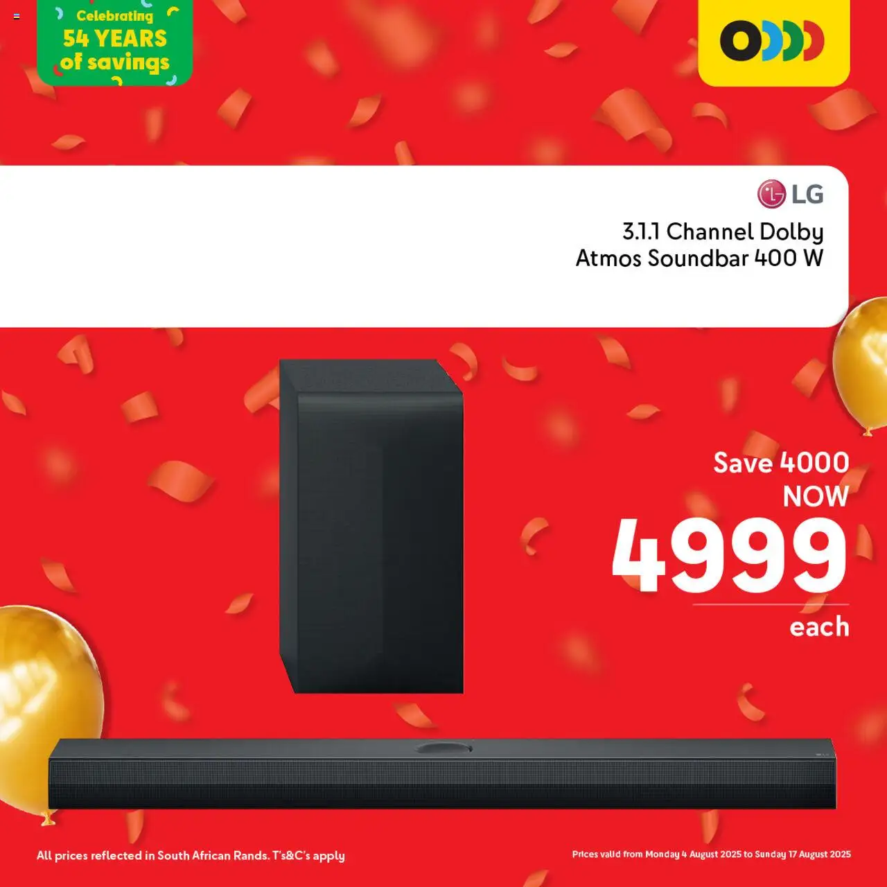 Makro Birthday Deals Tech from 04/08 - 17/08/2025 > Promotions