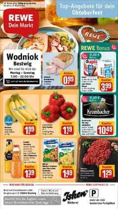 Vorschau von dem Prospekt des Geschäftes Rewe, gültig ab dem 14.09.2025