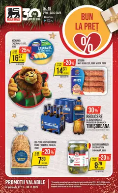 Previzualizarea de cataloage: Mega Image Catalog nou valabil de la 27.11.2025