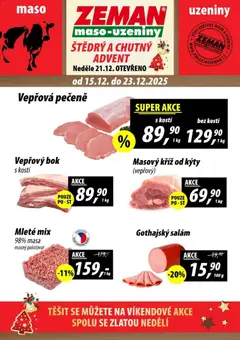 Náhled nabídky: Prodejny Zeman Leták - Dačice platný od 15.12.2025