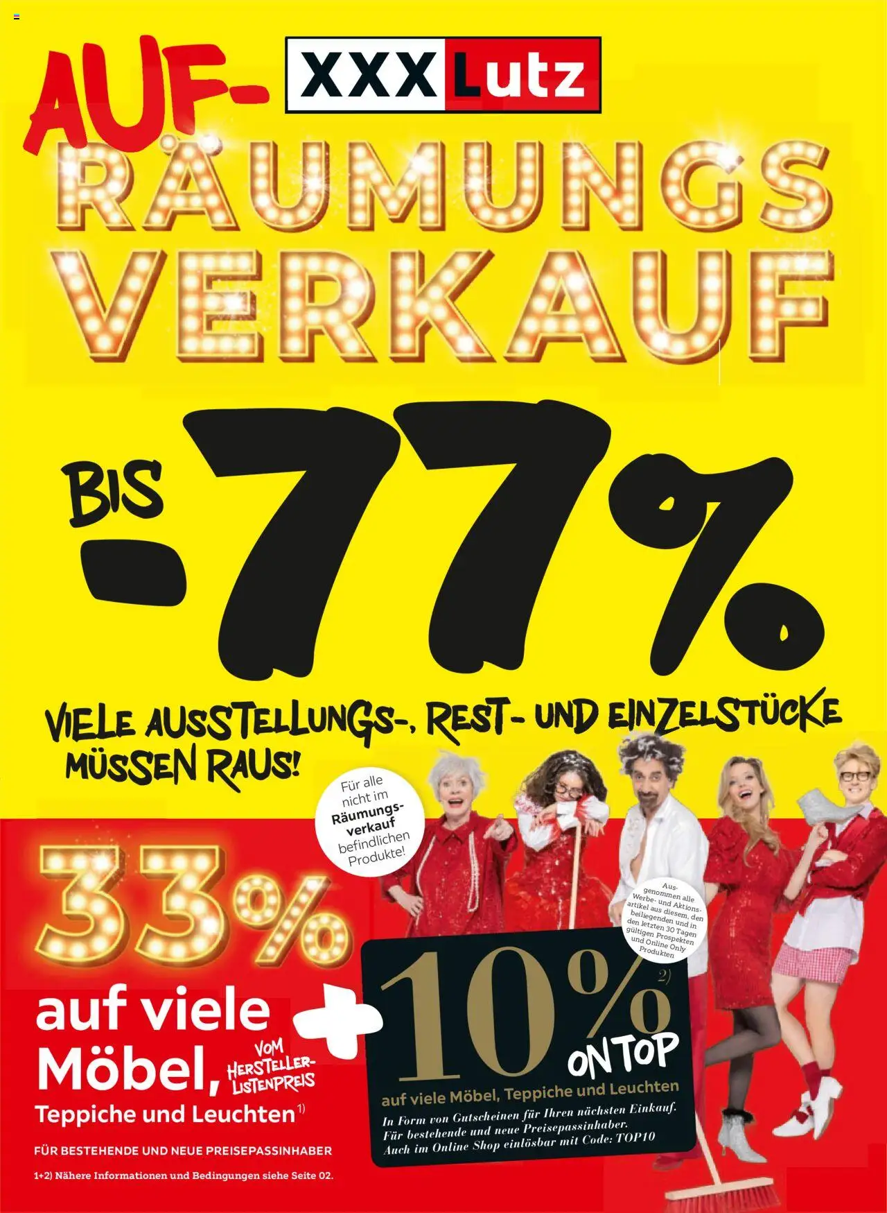  XXXLutz Prospekt ab (01.07.2025 - 08.07.2025) - Seite 1
