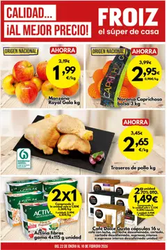 Vista previa del folleto de la tienda Froiz válido desde el 22/01/2026 