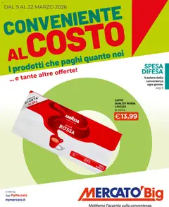 Anteprima dell'opuscolo Mercatò volantino Big dal negozio Mercatò valido da 09/03/2026