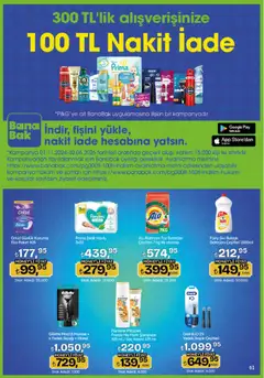 Migros Black Friday 20.11.2025 - Broşürünün önizlemesi | Strana: 61