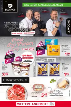 Vorschau von dem Prospekt des Geschäftes Selgros, gültig ab dem 17.07.2025