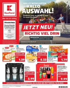 Vorschau von dem Prospekt des Geschäftes Kaufland, gültig ab dem 04.12.2025