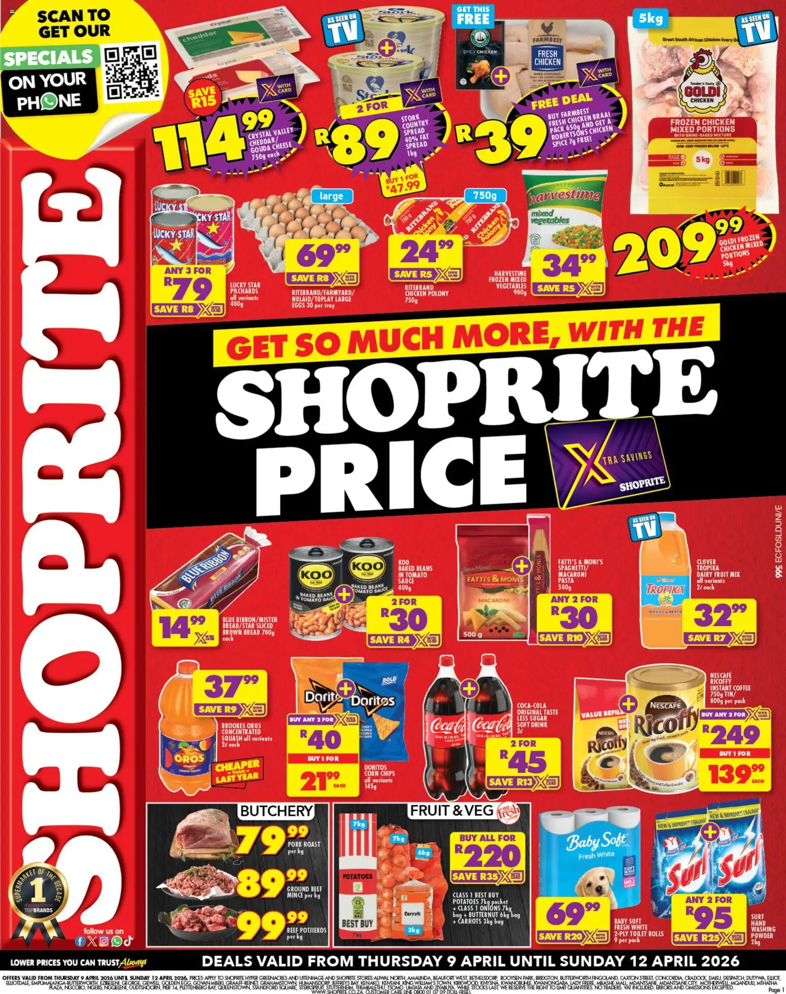 Preview of Shoprite flyer valid from 09/04/2026