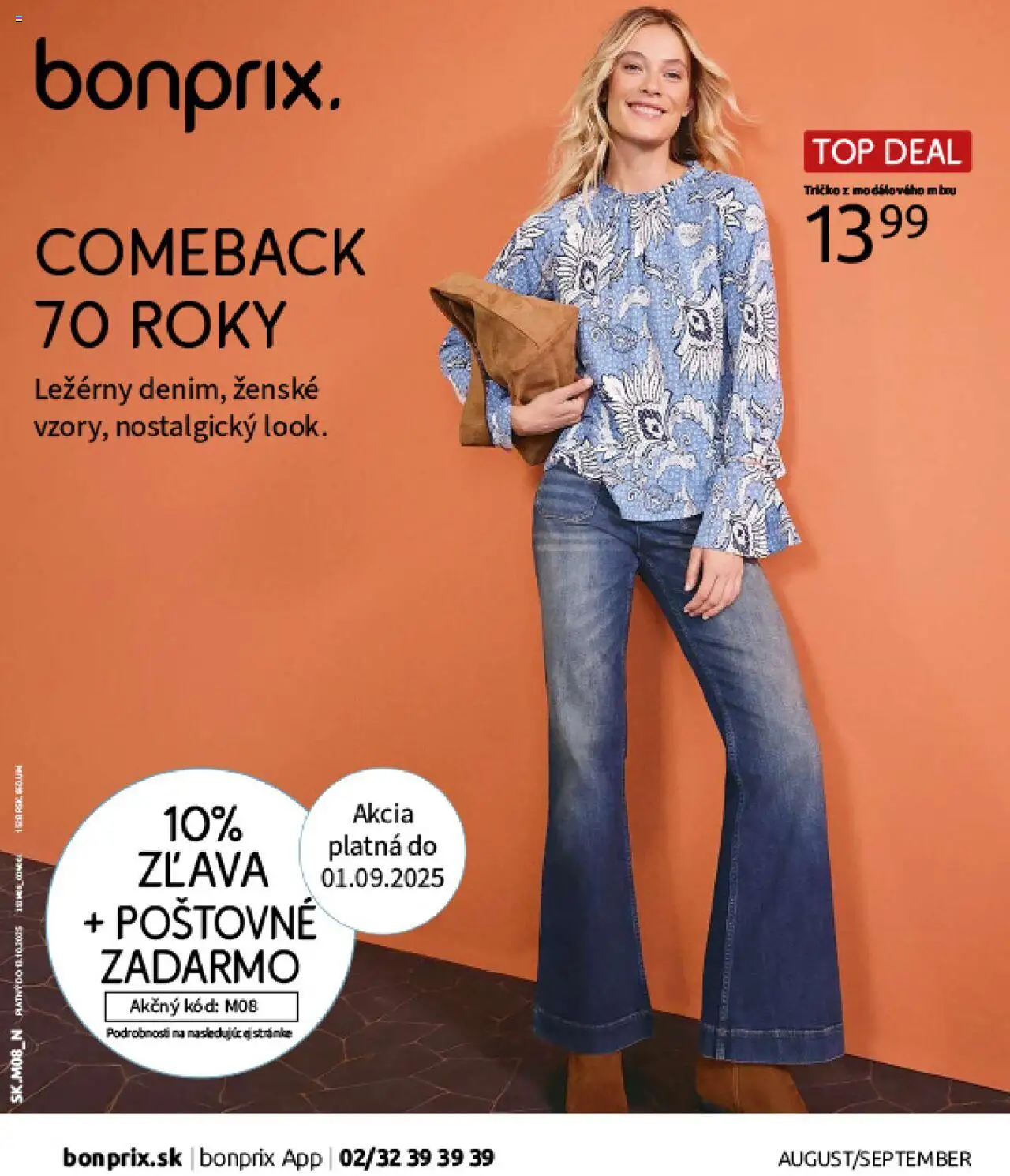 Bonprix Katalóg Comeback 70 roky (01.09. - 13.10.2025) - Akčná ponuka