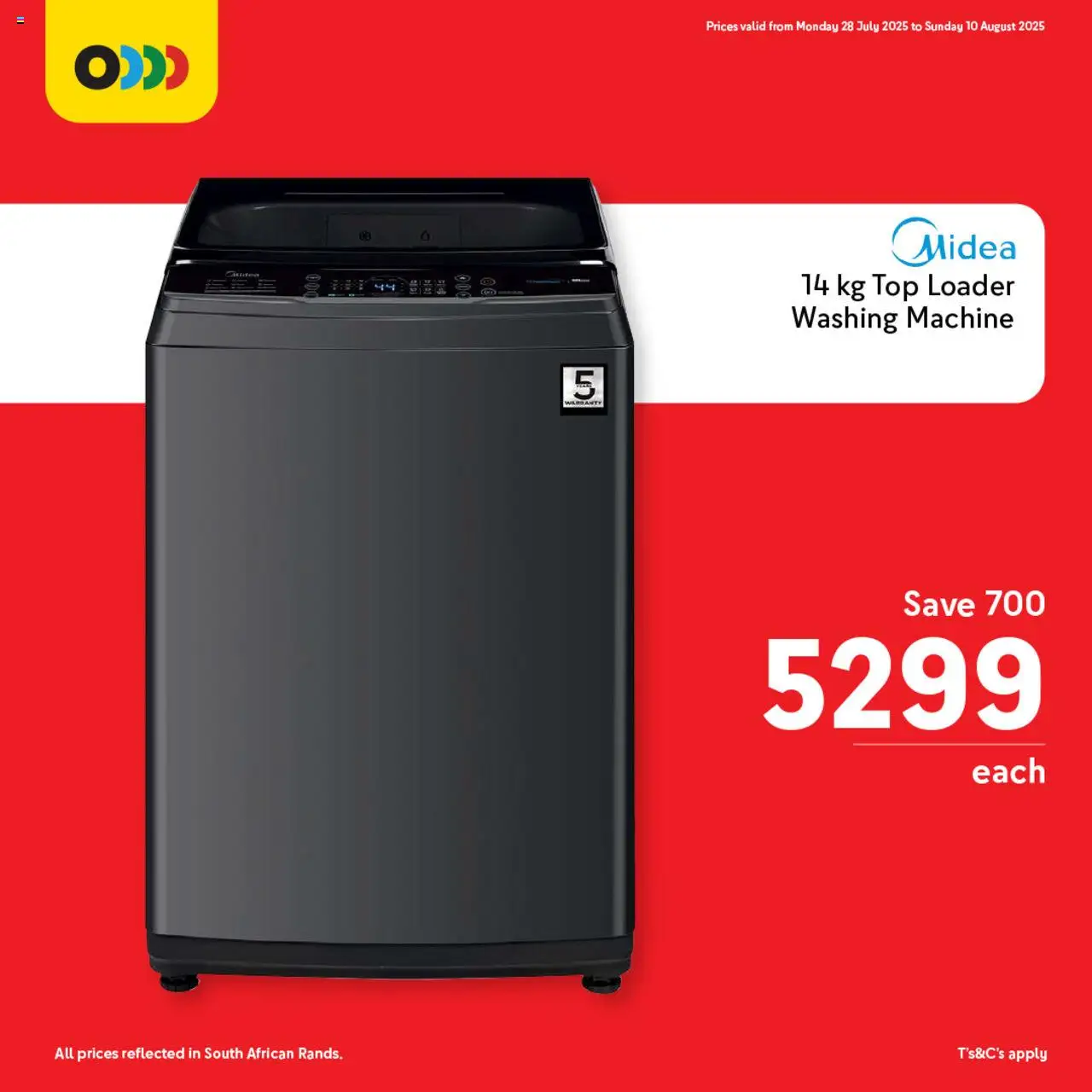 Makro Birthday Price-Drop Appliances from 28/07 - 10/08/2025 > Promotions